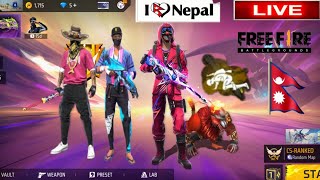 Garena Free Fire | Solo vs Squad Gameplay Custom room - from nepal #gaming #live