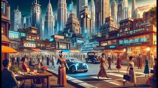 7 Minutes in Dieselpunk Heaven: A Retro Futuristic Journey