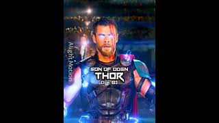 Thor VS Gojo #anime #marvel #edit #thor #gojo