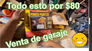 Lo que venden los güeros en Estados Unidos venta de garaje Estate sale haul