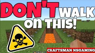 APPEARING WALKWAY TUTORIAL in Minecraft | Mcpe Appearing Walkway Tutorial | Minecraft Pe