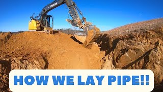 How to set drainage boxes for storm water pipe!!