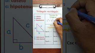 Trigonometría básica. 😎✌️ #ingedarwin #matemática