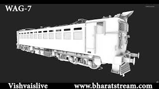 WAG7 V 1.2 Detailed Bharat Stream Addon for Train Simulator 2021