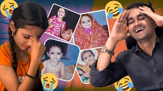 Reacting to My Childhood Photos ft - Vikash Bhaia 😢😢|| Vlog - 4 ||