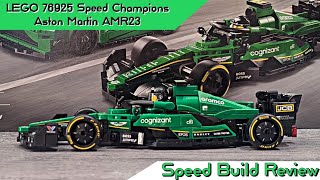 LEGO 76925 Speed Champions Aston Martin AMR23 - LEGO Speed Build Review