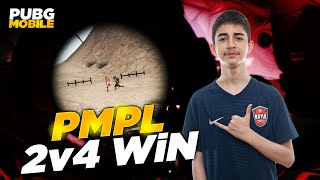 PMPL 2v4 WIN TEAMSPEAK ( PUBG MOBILE )