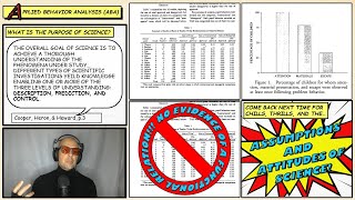 What is the Purpose of Science? (Functional Analysis of Behavior 1)