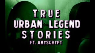 3 True Scary Paranormal Urban Legend Stories (ft. AmysCrypt)