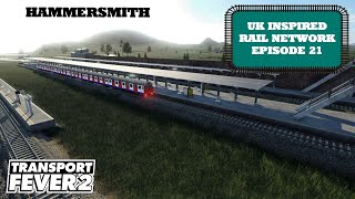 Hammersmith station - UK Inspired Rail Network - Transport Fever 2