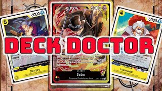 Making the perfect Red/Yellow Sabo deck || One Piece TCG