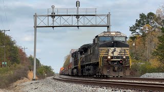 NS AC44C6M 4412 Leads Intermodal 279 on 10/29/24