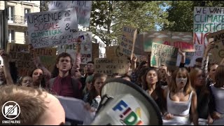 Marche des jeunes pour le climat à Paris - vendredi 20 septembre 2019