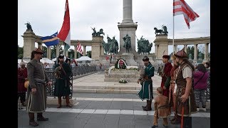 Budapest, 2018. július 7. Megemlékezés a Pozsonyi Csata 1111. évfordulóján.