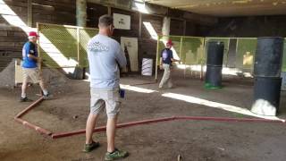 Intro to action pistol shooting Junior Shooter Demo at Wyoming Antelope Club Jan2017