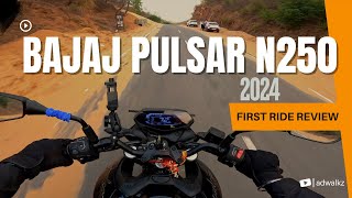 Finally Bajaj Pulsar N250 2024 First Impression + Ride Review