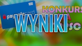 WYNIKI KONKURSU NA 100PSC!