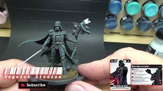 Painting Star Wars Shatterpoints: Darth Vader 'You Cannot Run' Duel Pack (Part Two)