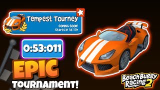 UNLEASH SPEED WITH TEMPEST 🚀 - 🏁Tempest Tourney🥇 - Beach Buggy Racing 2 || #bbr2