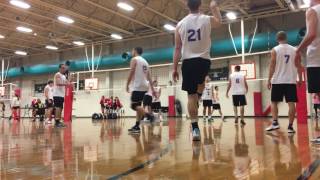 KSU Men's Volleyball: Match 3 set2.