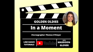 In a Moment Line Dance Demonstration with Maddison