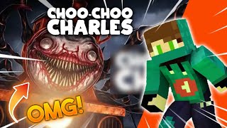 I Play Choo Choo Charles On My Minecraft world😨😱...