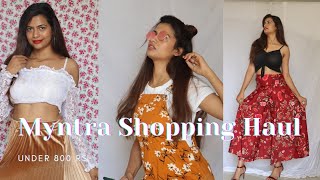 Myntra Shopping Haul | Affordable clothes | Under 800 Rs | Richa Patil