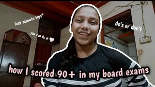 *How I scored 90+ in my 10th board exams* Last minute tips | Liza kansal ✨