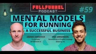 Mental Models For Running A Successful Business  with  Eric Jorgenson