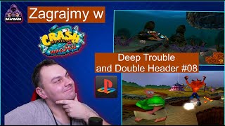 Zagrajmy w Crash Bandicoot 3 Warped PS1 Deep Trouble and Double Header #08