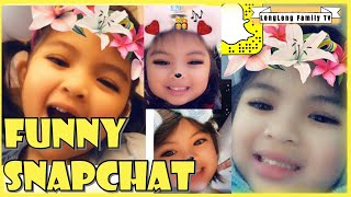 Snapchat | #SnapchatCompilation | My favorite Snapchat photos & filters | LengLengFamilyTv