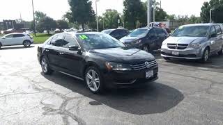 Used P25122 1VWBN7A37EC007414 2014 Volkswagen Passat TDI SE w/Sunroof P25122