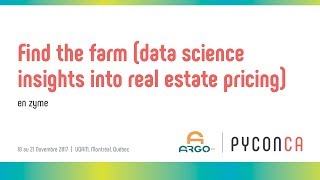 Find the farm -- data science insights into real estate pricing (en zyme)