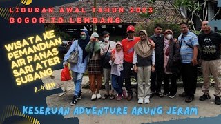 Vakansi ke Lembang, Tundukan arus deras Arung Jeram Sari Ater Subang