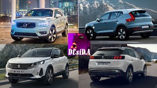 2021 Volvo XC40 vs 2021 Peugeot 3008 (technical comparison) #VolvoXC40 #Peugeot3008