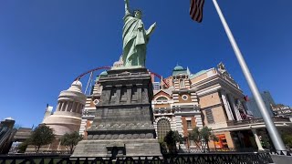 Walking around New York New York Casino Resort, Las Vegas #newyorknewyorklasvegas