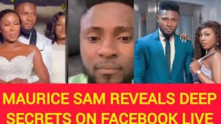 Maurice Sam Reveals Deep Secrets Relationship with Sonia Uche and Pearl Wats in New Facebook live