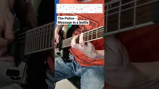 The Police - Message in a Bottle (easy guitar tab)