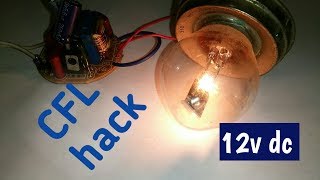 cfl circuit hack everyone should know - dc 12 volt supply