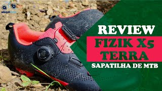 Review da Sapatilha Fizik X5 Terra Carbon MTB [about:bike]