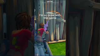 I'm so done with this game bro... #fortnite #fortniteclips #memes #gaming