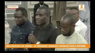 WOLOF la déclaration de presse du président Bassirou Diomaye Faye