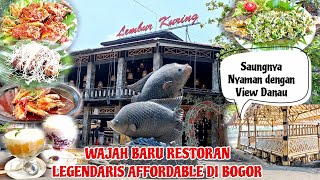 WAJAH BARU RESTO LEGENDARIS AFFORDABLE DI BOGOR | REVIEW LENGKAP!! LEMBUR KURING PARUNG BOGOR