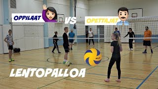 LENTOPALLO-OTTELU OPET vs OPPILAAT 23.11.2017