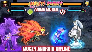 NARUTO X BORUTO ULTIMATE NINJA STORM MUGEN ANDROID (FULL CHARACTERS) Best Naruto Mugen ANDROID