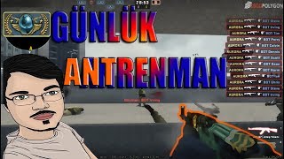 CS:GO BİR GLOBALİN GÜNLÜK ANTRENMANI (GLOBAL OLMAK İÇİN ÇALIŞIN)