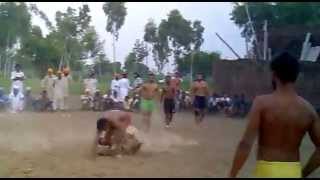 Kabaddi 2014 on mela gurdwara manji sahib guru ki wadali 25-9-2014