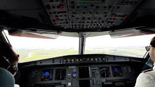 Landing in Bogota International Airport // Cockpit View A320 - 214 Avianca.