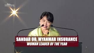 WOMAN LEADER OF THE YEAR - SANDAR OO