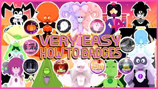 Passes - How to get Halloween 2024 & Under the Spiderweb Badges in Steven Universe Future: Era 3 RP